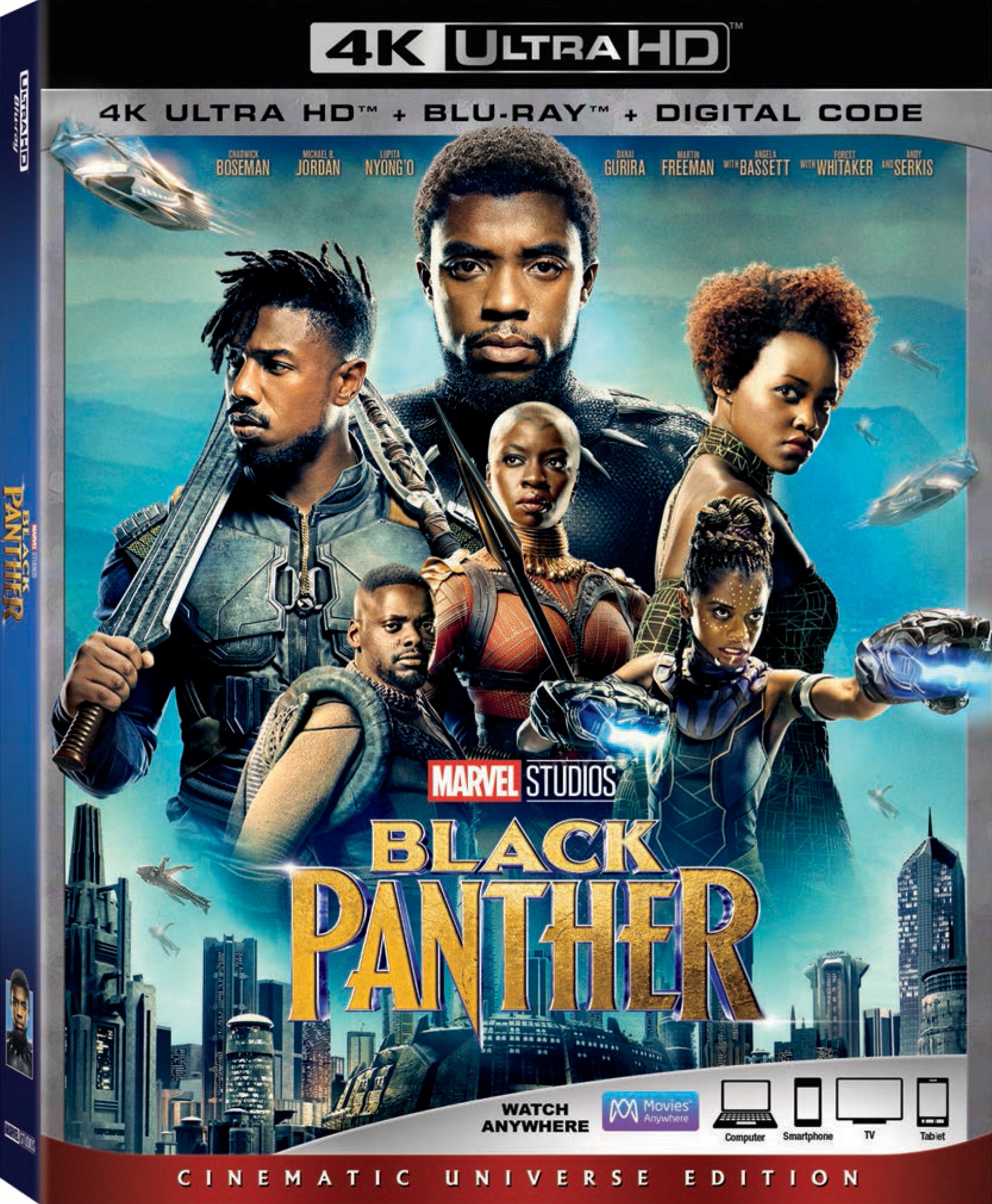 Marvel's 'Black Panther'; Arrives On Digital May 8 & On 4K Ultra HD, Blu-ray & DVD May 15, 2018 From Marvel Studios 2